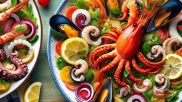 ricette regionali dell'insalata di mare