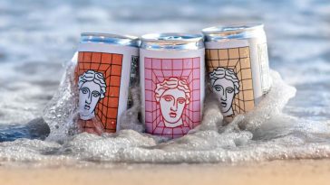 tendenza del vino e dei cocktail in lattina