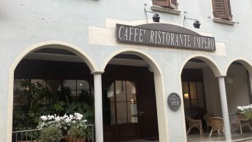 Il ristorante Impero di Sizzano