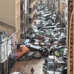 alluvione a valencia in spagna