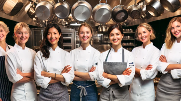 8 marzo e chef donne