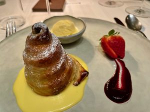 pera sfogliata calda da pisco
