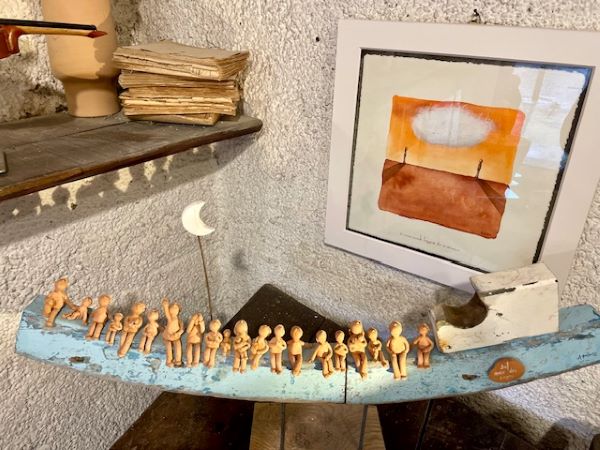 Cosa fare a Clusone, cuore verde della Lombardia: arte antica e contemporanea, cucina e un orfanotrofio 7 Scultura amgelo balduzzi