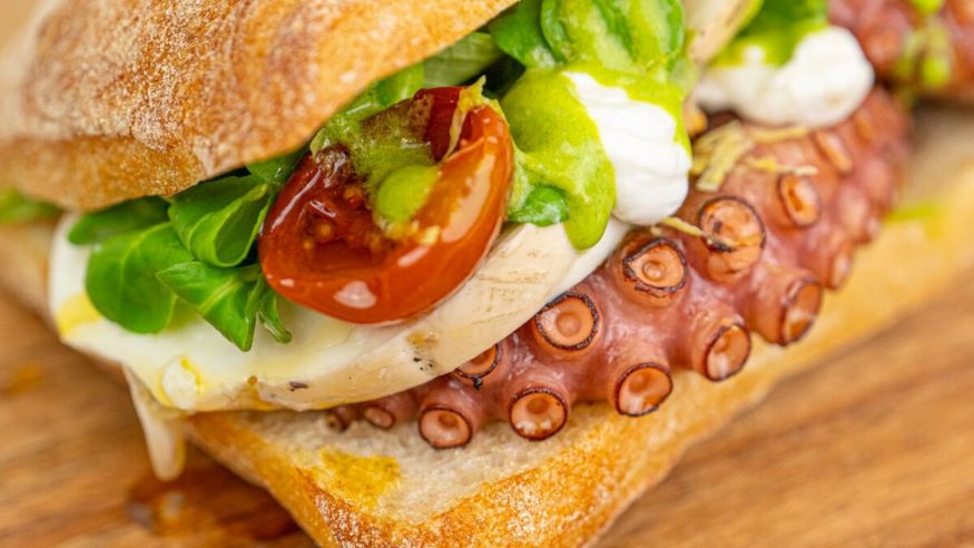 panino polpo that's panaro
