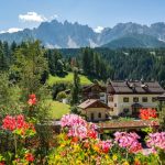 San Candido vosta dal balcone