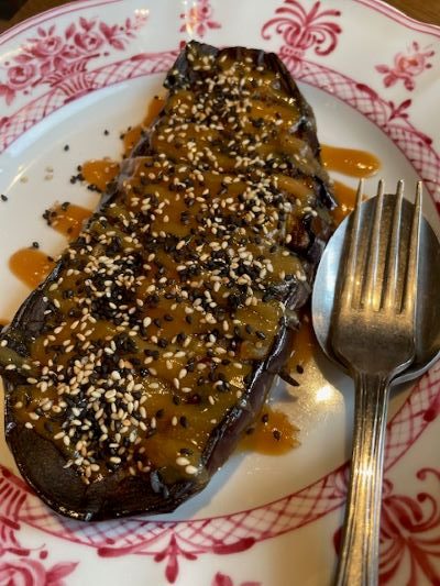 Bluesquare Milano: cucina vegana orientale e specialità di pesce in via Tortona 5 Nasu Dengaku,