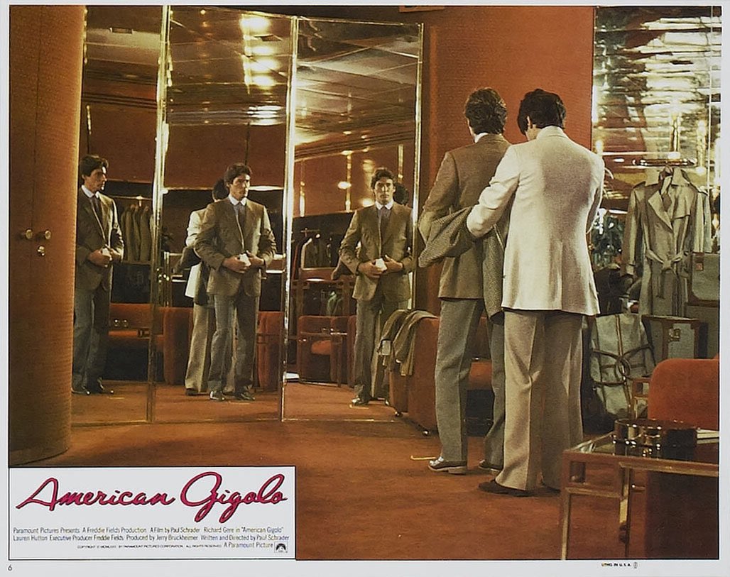 Come lo stile di Giorgio Armani ha rivoluzionato la moda, il cinema e la ristorazione 3 Americab Gigolò armani e il colore