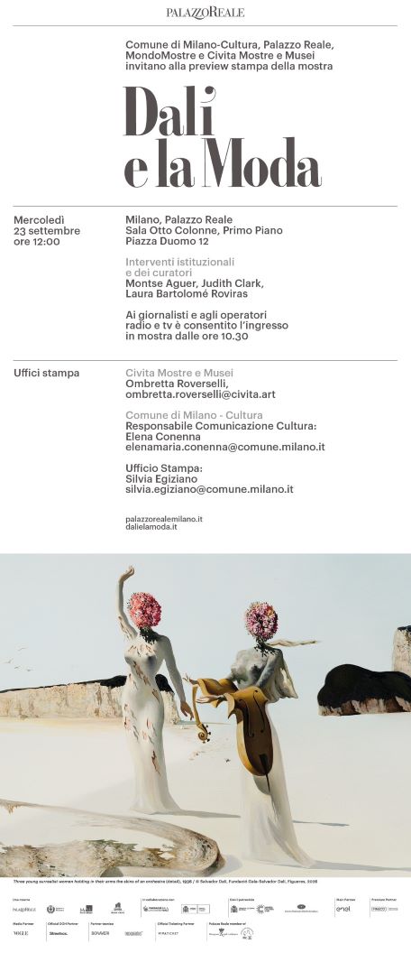 Dalì e la moda: il surrealismo incontra la moda a Milano