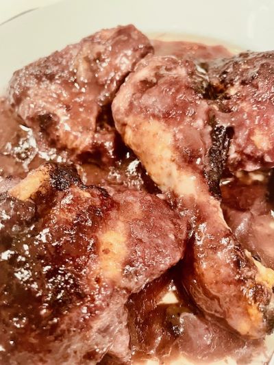 Osteria di Rubbiara: storia, sapori e Aceto Balsamico Tradizionale nel cuore della campagna modenese 2 pollo al lambrusco dell'osteria di Rubbiara