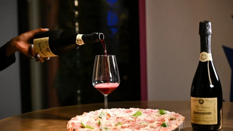 Lambrusco e pizza