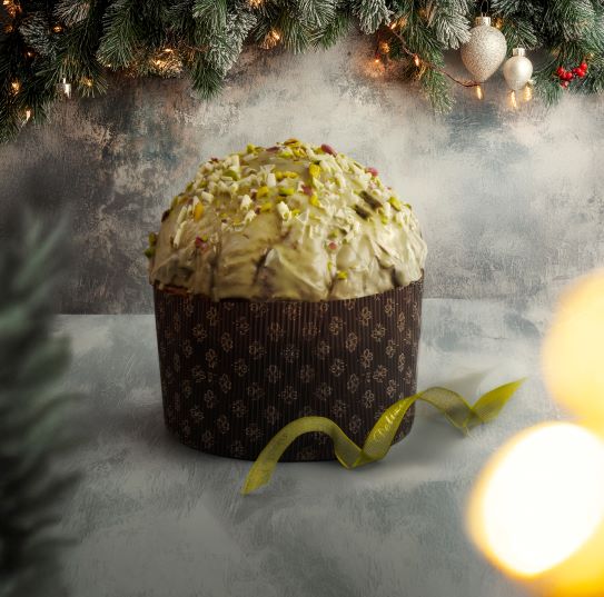 il panettone con marzapane di Pasticceria Delizia