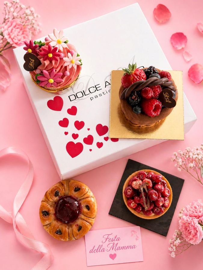8 idee regalo food per la Festa della Mamma: dolci, pizze gourmet e coccole da condividere 7 Le creazioni di Carlotta Filippini per la Festa della mamma