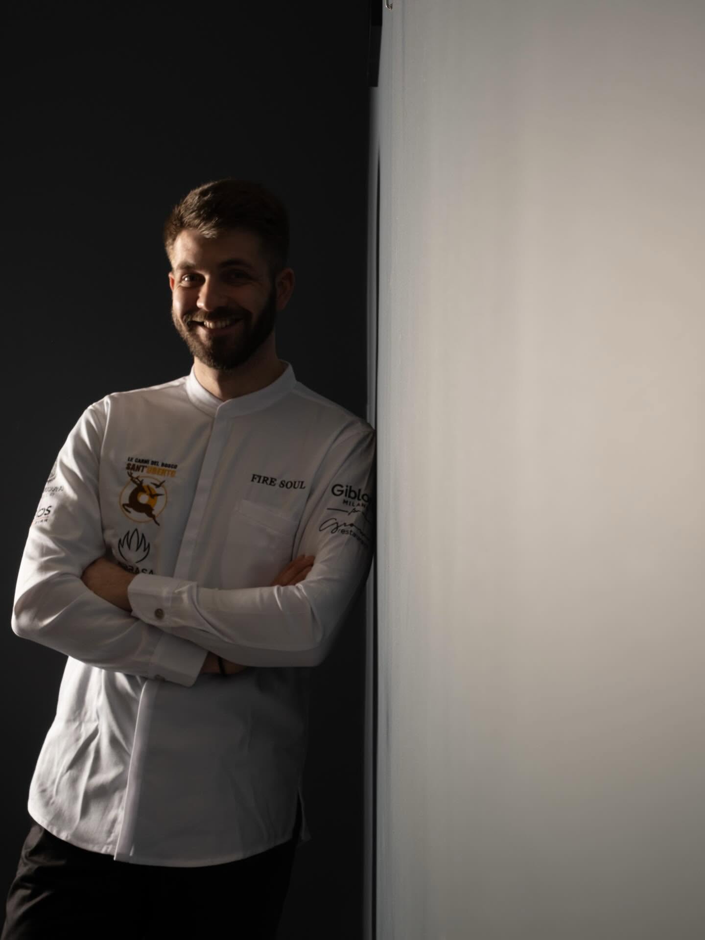Matteo Vergine, chef stellato del ristorante Grow, ospite di Tra Spicchi e Stelle a Spluga Pizzeria Contemporanea.