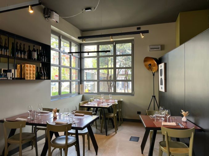 Interni del ristorante Pa.Lato Milano