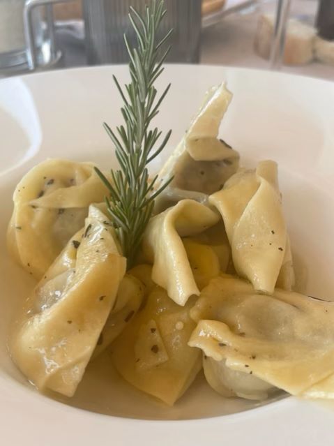 tortelli ripieni di anatra agriturismo vedova