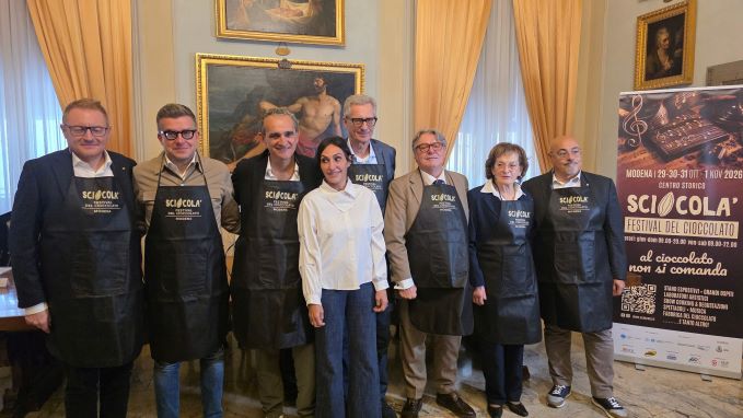 Sciocolà 2026: cioccolato, cucina e Pinocchio, un viaggio nel cuore di Modena 2 conferenza stampa sciocolù 2026 a Modena