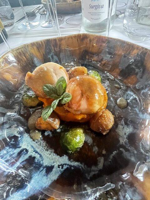 Valle dei Laghi: cucina di montagna, pesce di lago e Trentodoc 7 Xastello di toblino cena
